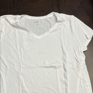 GAP Women's Classic White Short Sleeve Tee